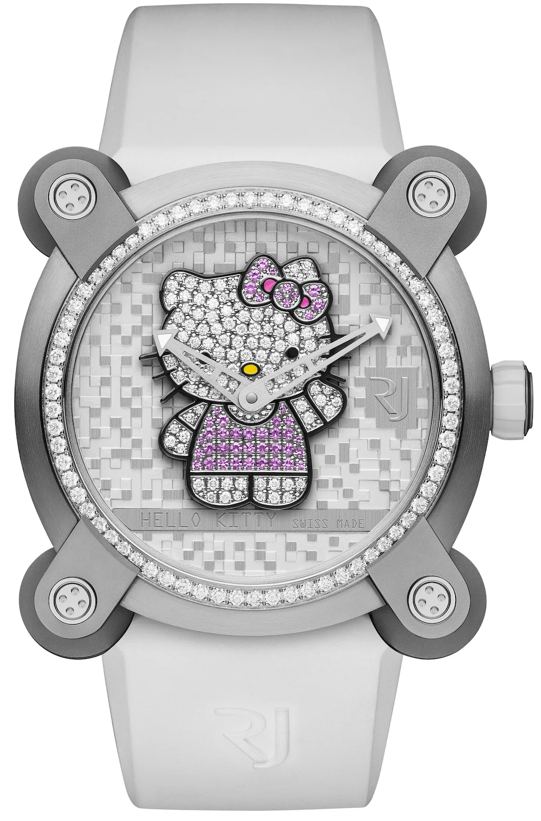 RJ Watches Moon Invader Hello Kitty Full Sparkle Limited Edition