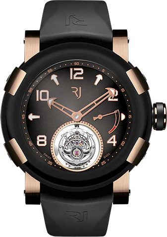 RJ Watches Steampunk Gold Black