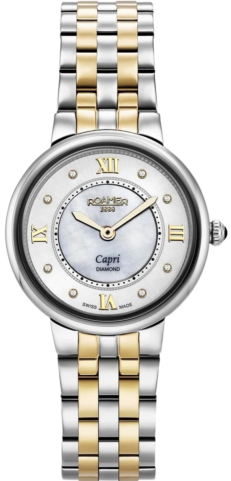 Roamer Capri White MOP Dial Watch