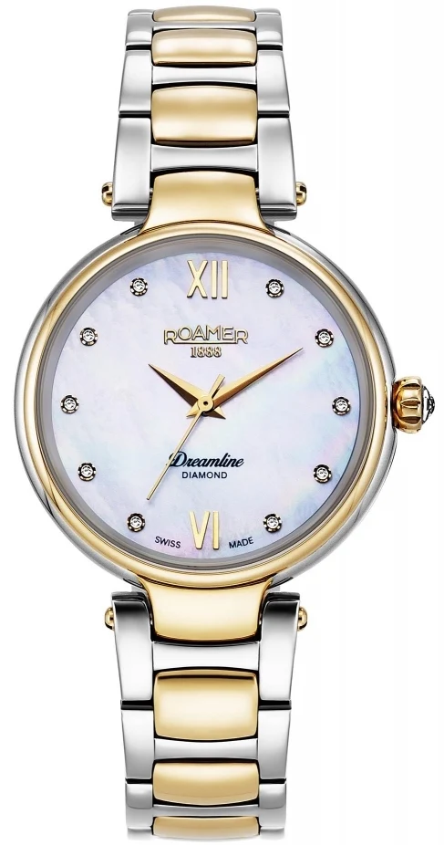 Roamer Dreamline White MOP Diamond Watch
