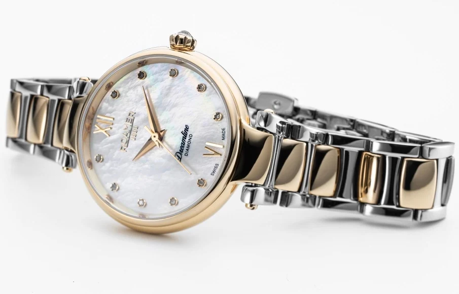 Roamer Dreamline White MOP Diamond Watch - Image 2