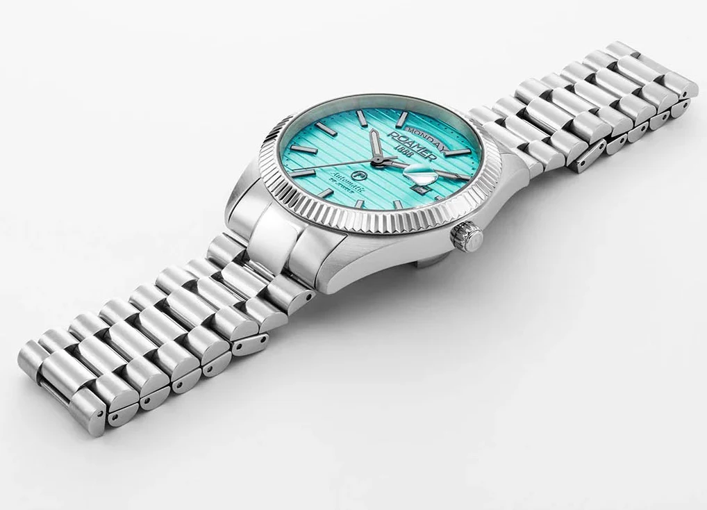 Roamer Primeline Day Date II Marine Blue Watch - Image 2