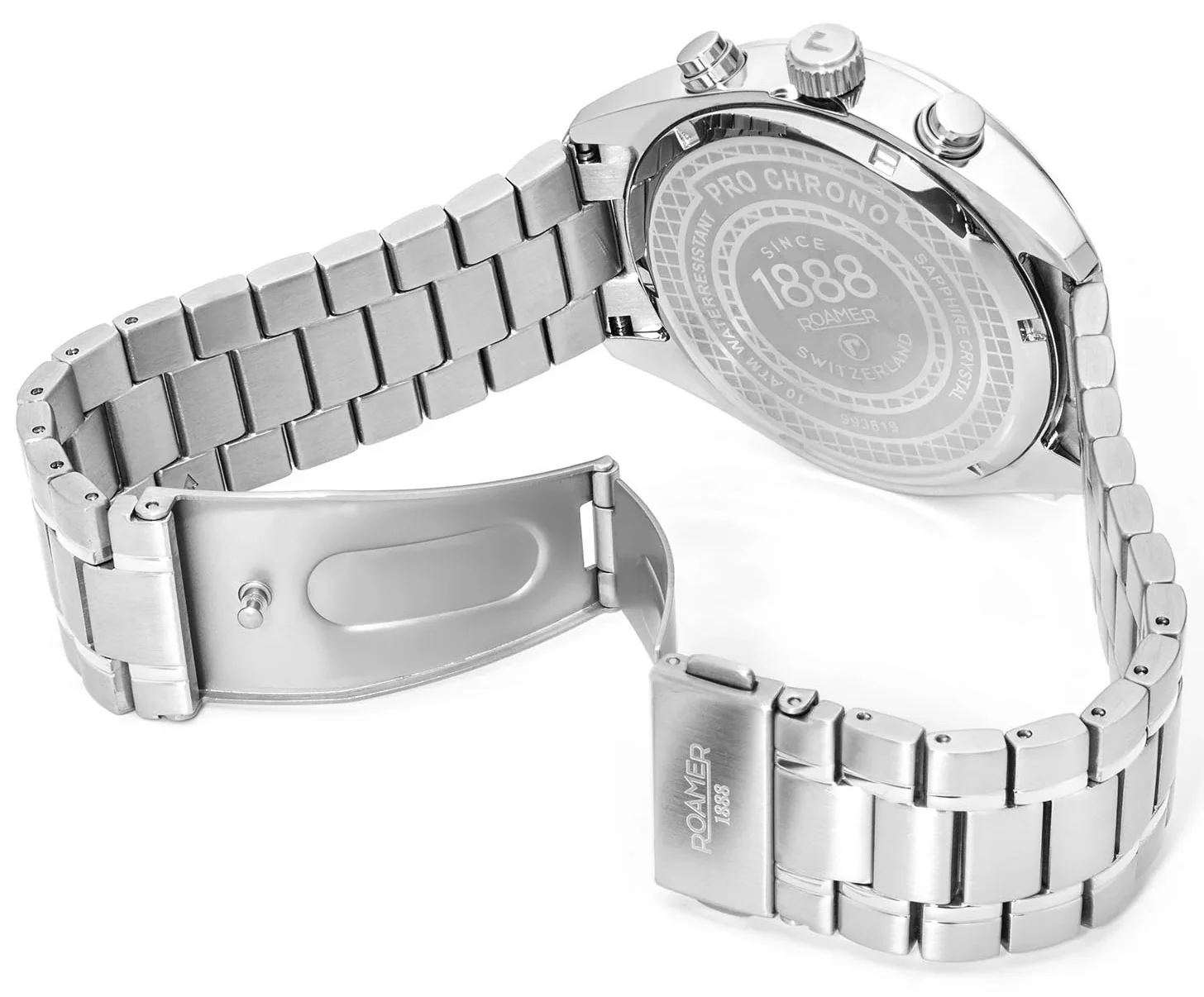 Roamer Pro Chrono Black Watch - Image 3