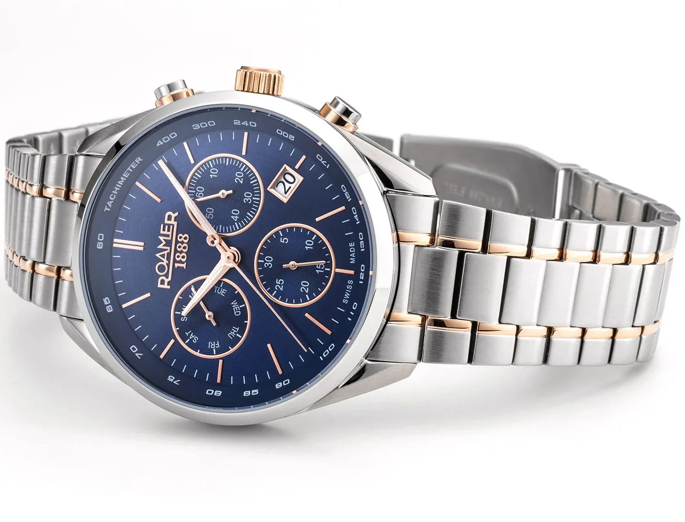 Roamer Pro Chrono Blue Watch - Image 3