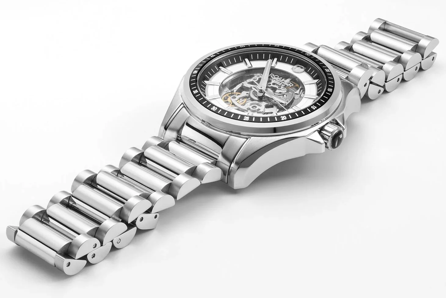 Roamer Rockshell Mark III Skeleton Black Watch - Image 2