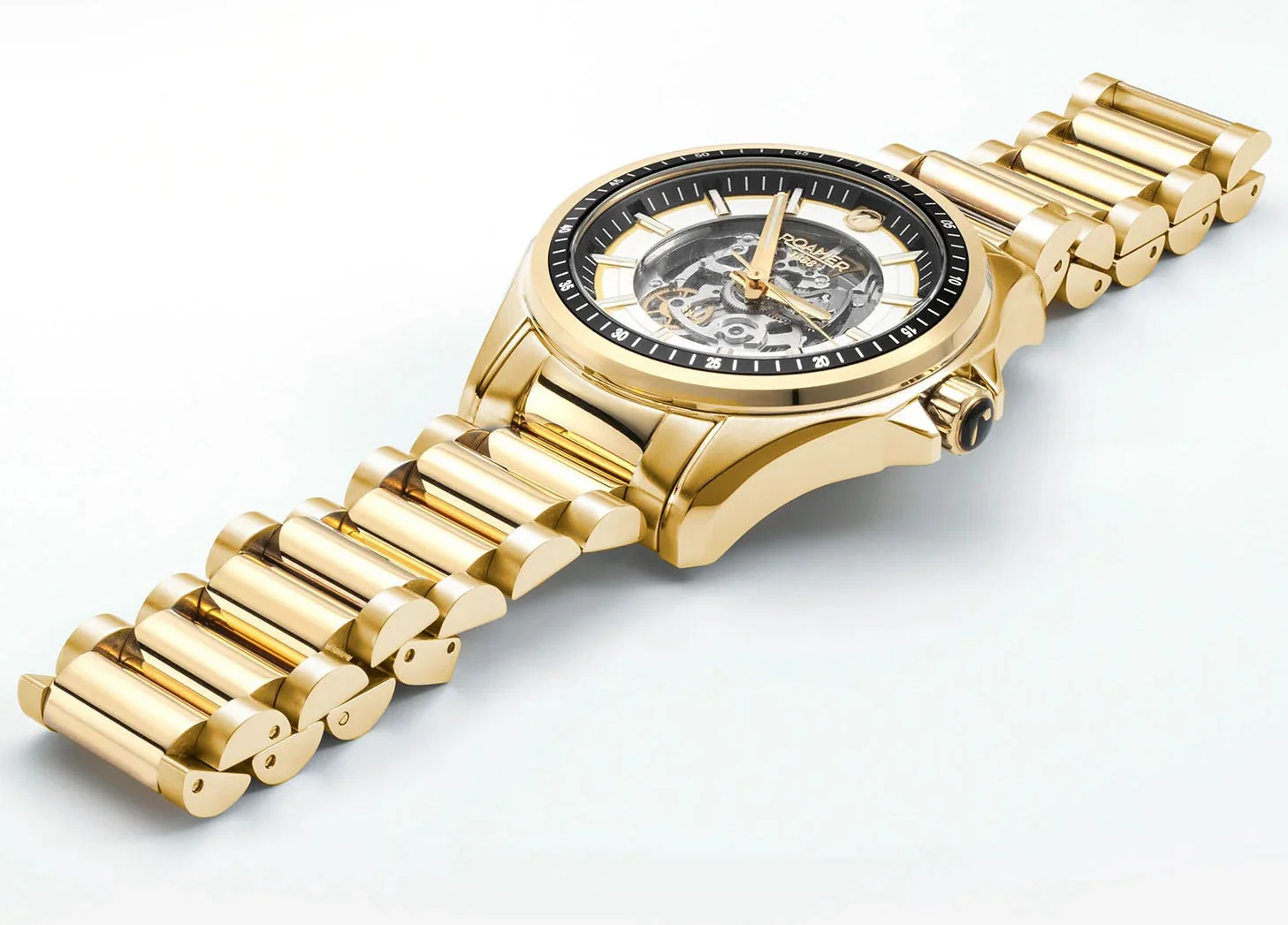 Roamer Rockshell Mark III Skeleton Black Watch - Image 3