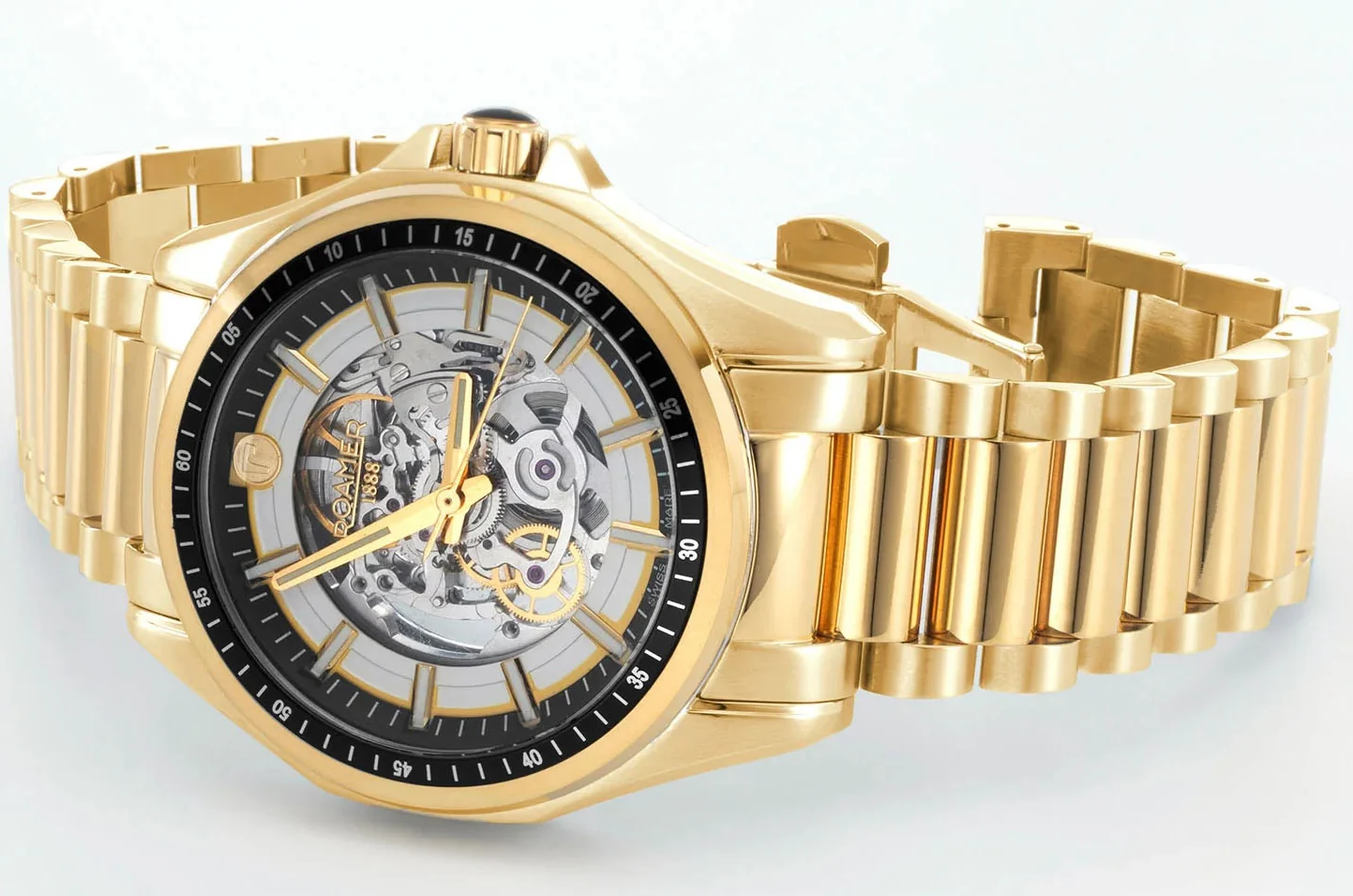 Roamer Rockshell Mark III Skeleton Black Watch - Image 4
