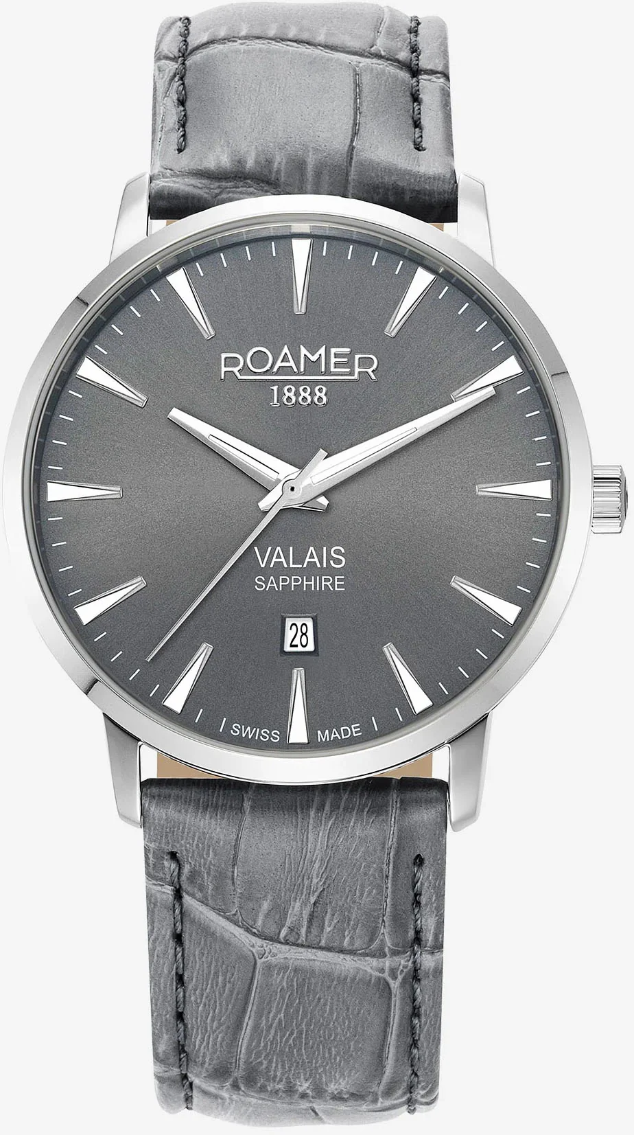 Roamer Valais Grey Gents Watch - Image 2