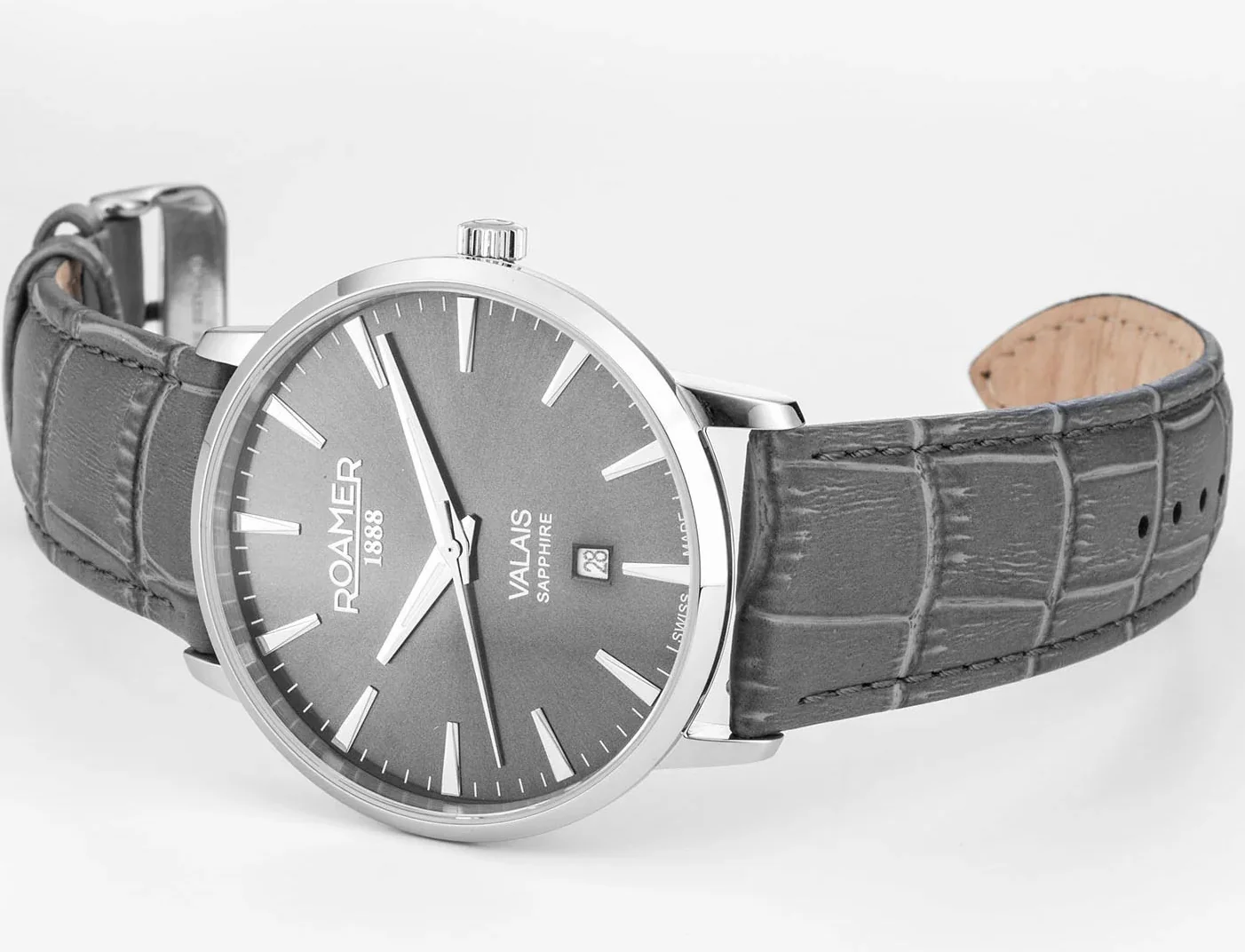 Roamer Valais Grey Gents Watch - Image 5
