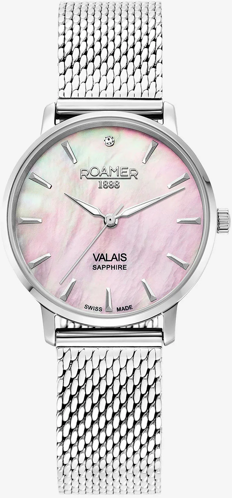 Roamer Valais Pink MOP Ladies Watch