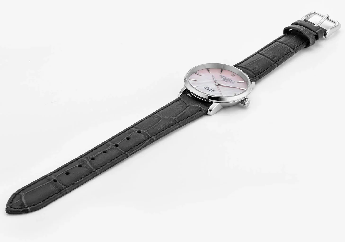 Roamer Valais Pink MOP Ladies Watch - Image 3