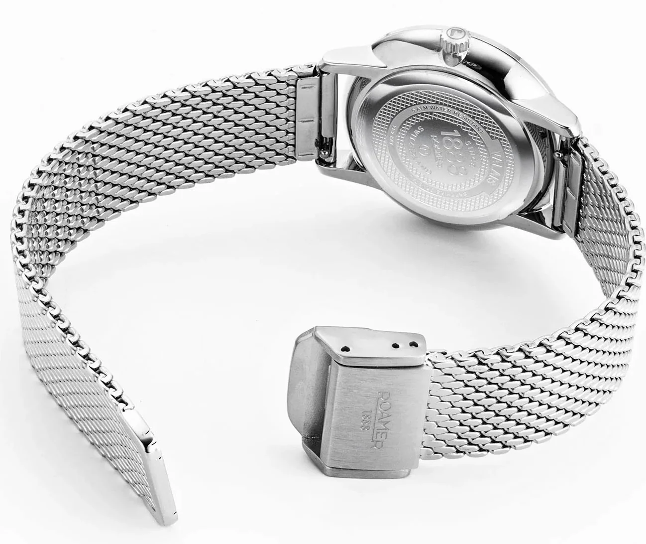 Roamer Valais Pink MOP Ladies Watch - Image 6