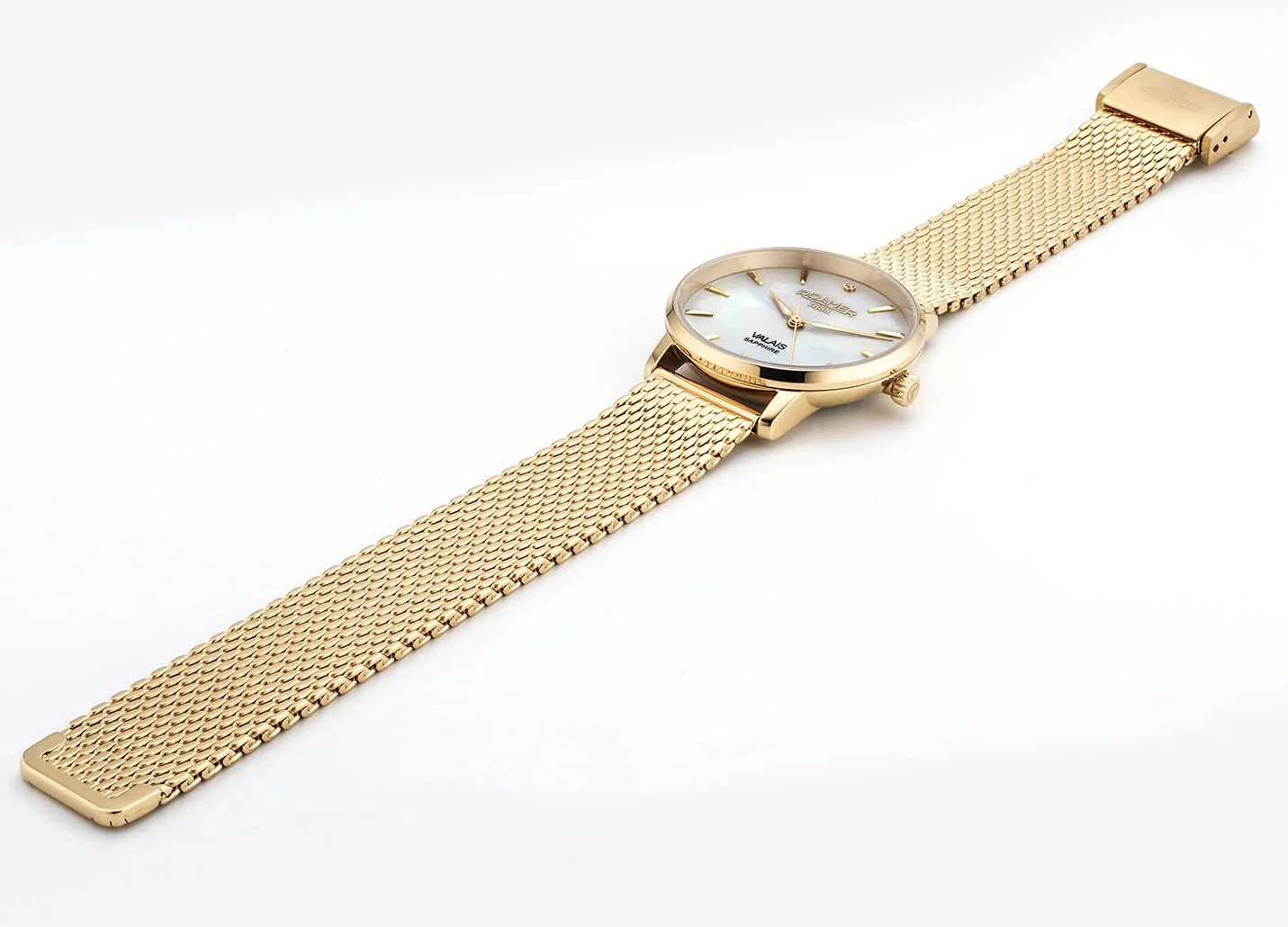 Roamer Valais Pink MOP Ladies Watch - Image 6