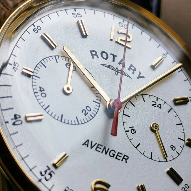 Rotary Watch Avenger Gold PVD Mens D - Image 3