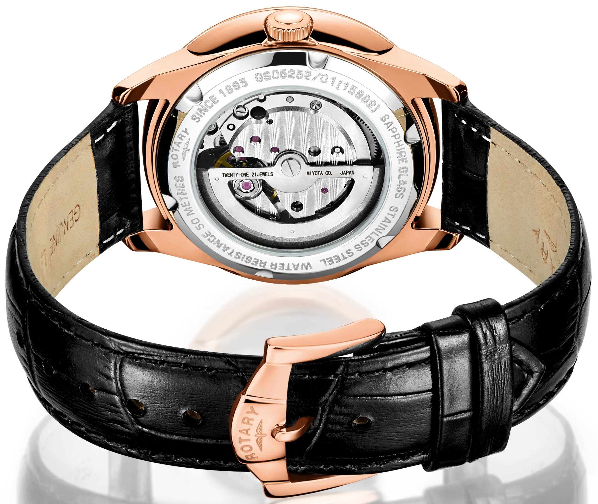 Rotary Watch Cambridge Auto Mens D - Image 2