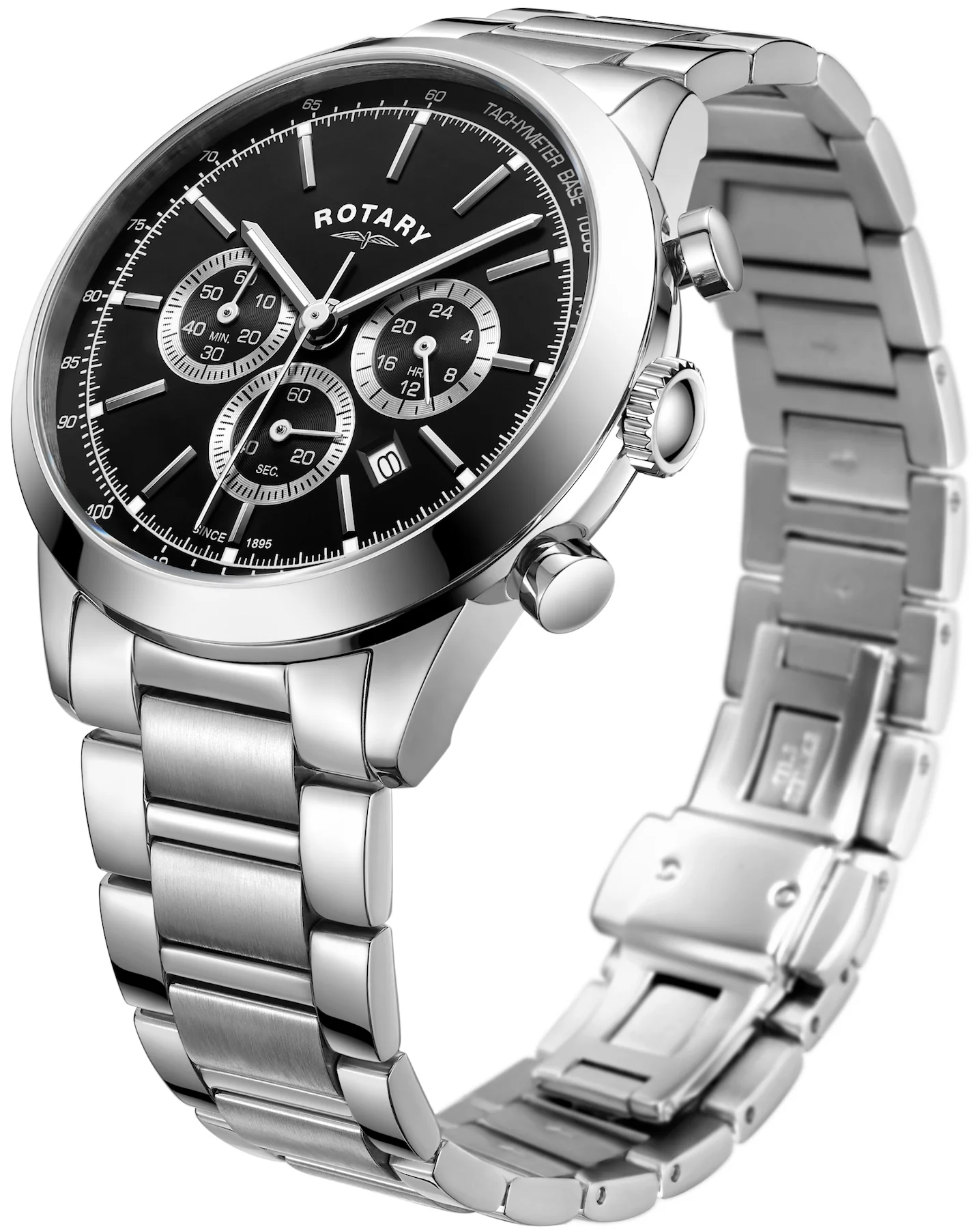 Rotary Watch Cambridge Chrono Mens - Image 3