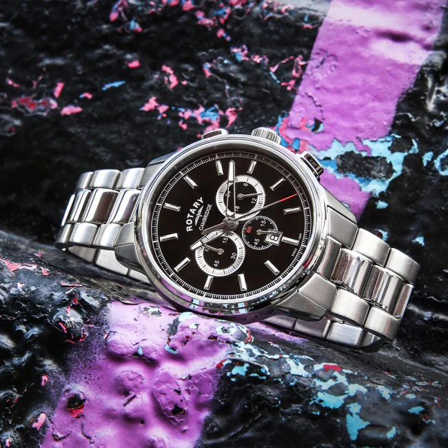 Rotary Watch Cambridge Chronograph Mens - Image 3