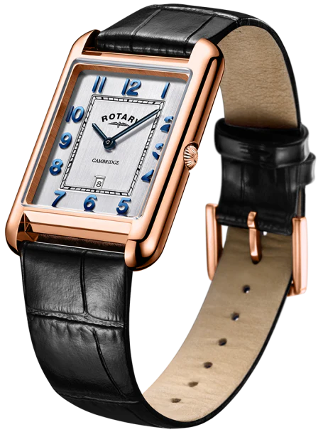 Rotary Watch Cambridge Rose Gold PVD Mens - Image 2