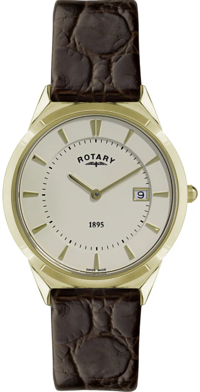 Rotary Watch Gold Plate Mens