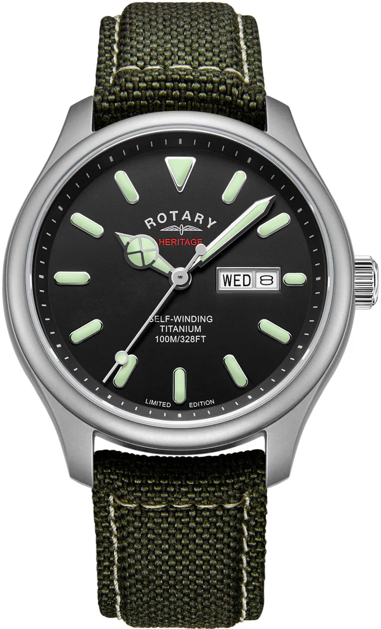 Rotary Watch Heritage Titanium Limited Edition