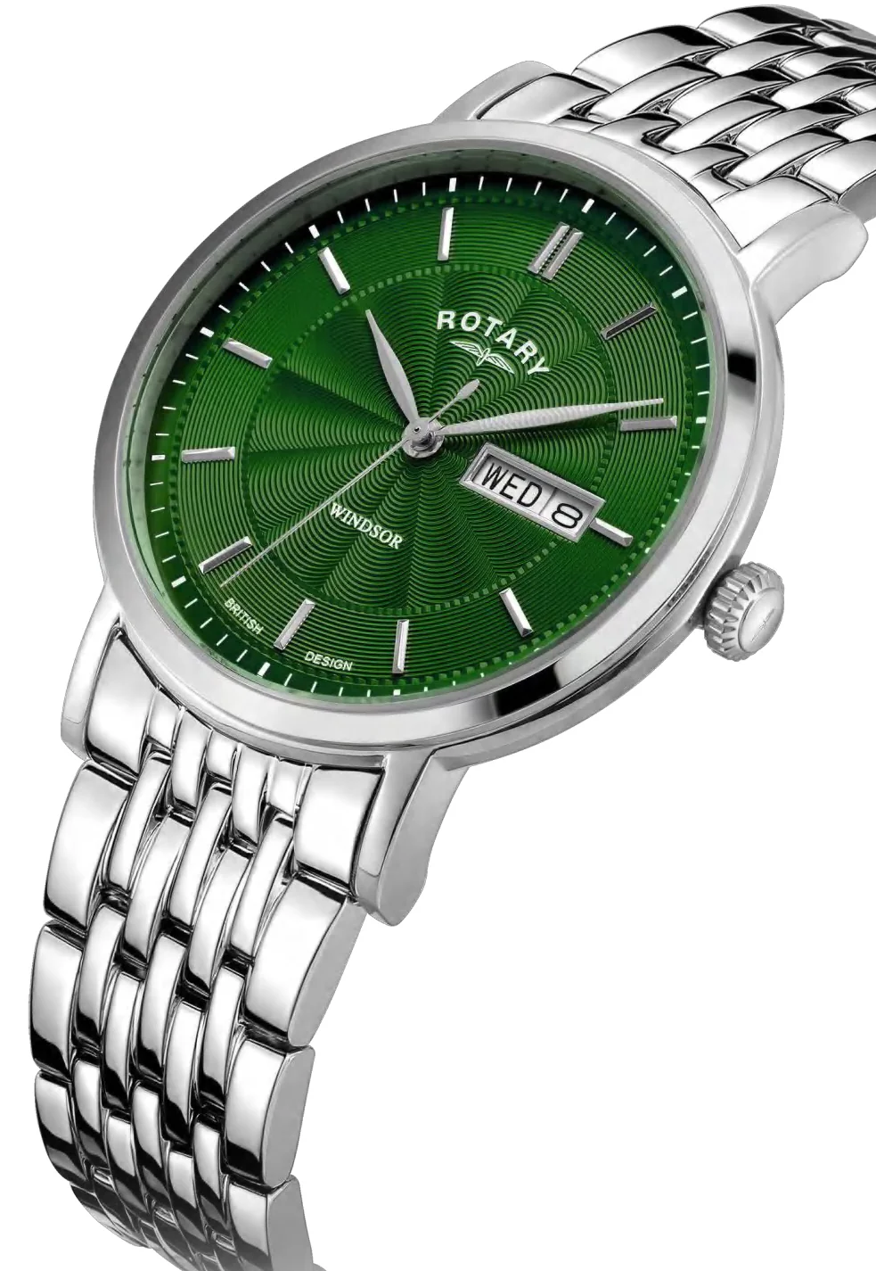 Rotary Windsor 3 Hands Mens Watch - Image 2