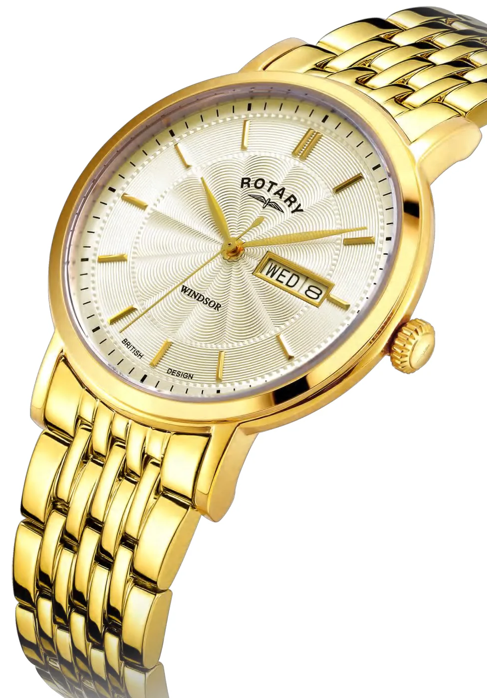 Rotary Windsor 3 Hands Mens Watch - Image 2