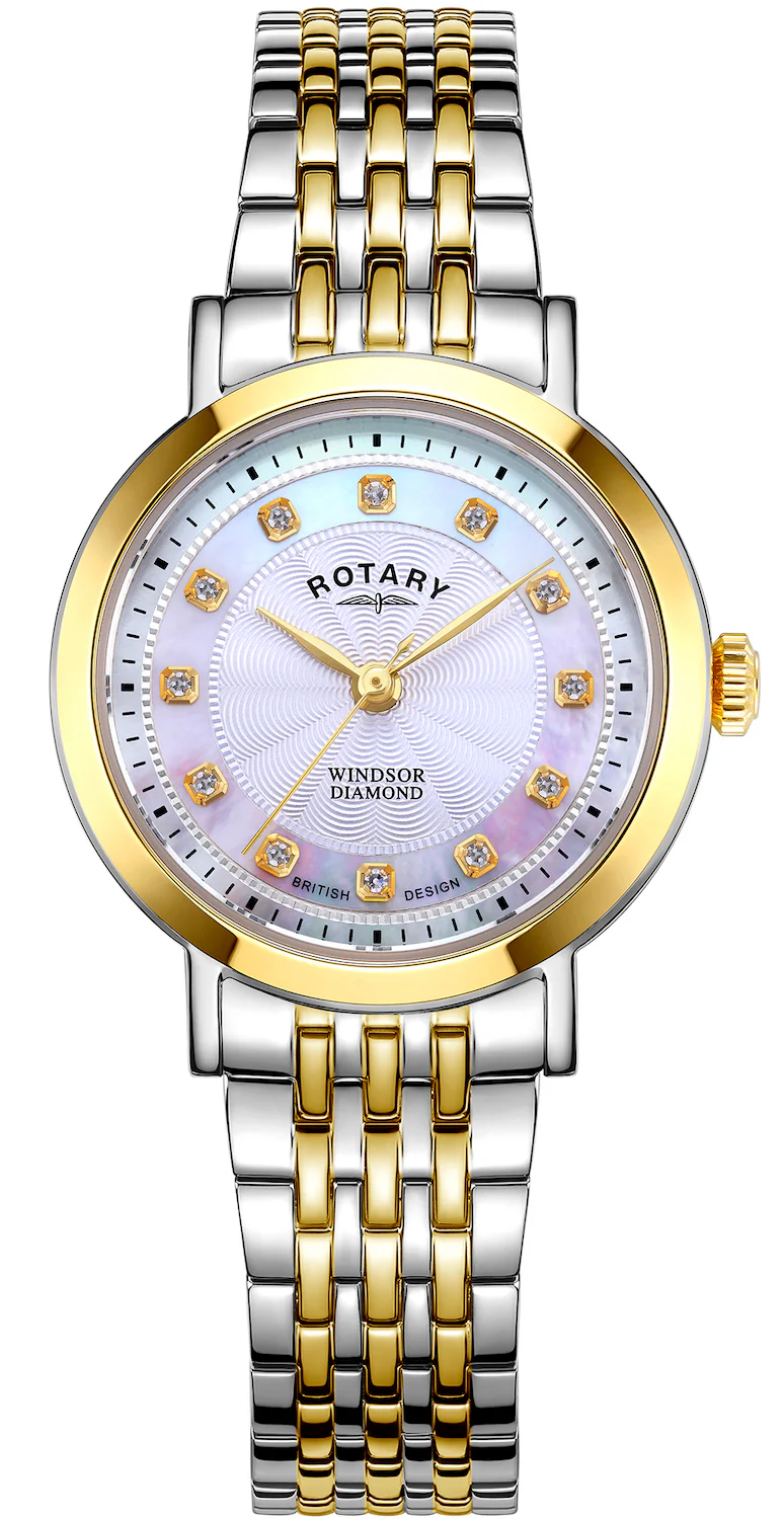 Rotary Windsor Diamond Ladies Watch