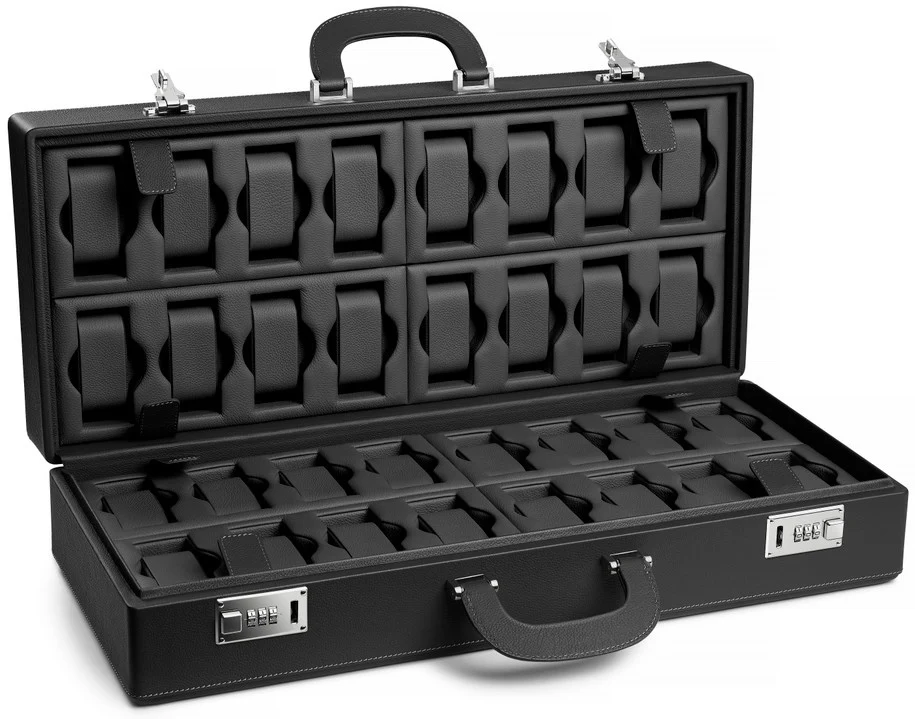 Scatola del Tempo Watch Case Valigetta 32 Grey