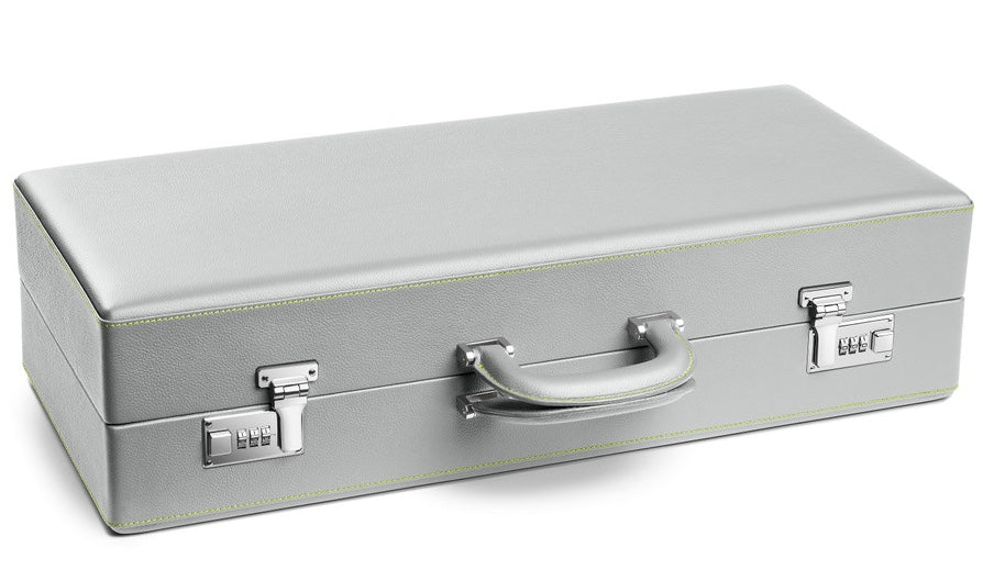 Scatola del Tempo Watch Case Valigetta 32 Grey Green - Image 3