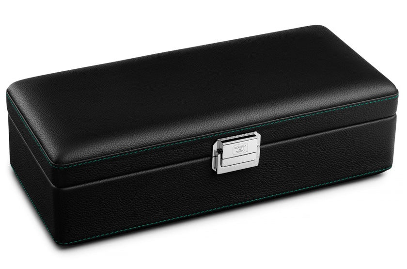 Scatola del Tempo Watch Case Valigetta 4 Black Blue Tiffany - Image 2