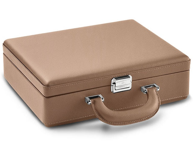 Scatola del Tempo Watch Case Valigetta 8 Handle Chestnut - Image 2
