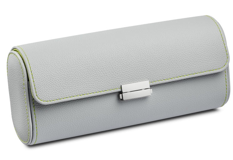 Scatola del Tempo Watch Case Viaggio Pochette Grey Green - Image 2