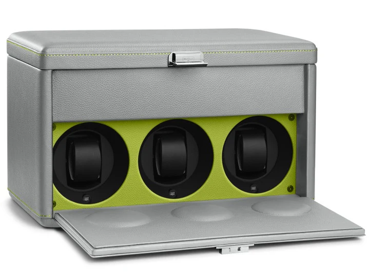 Scatola del Tempo Watch Winder 7RT Grey Green - Image 3