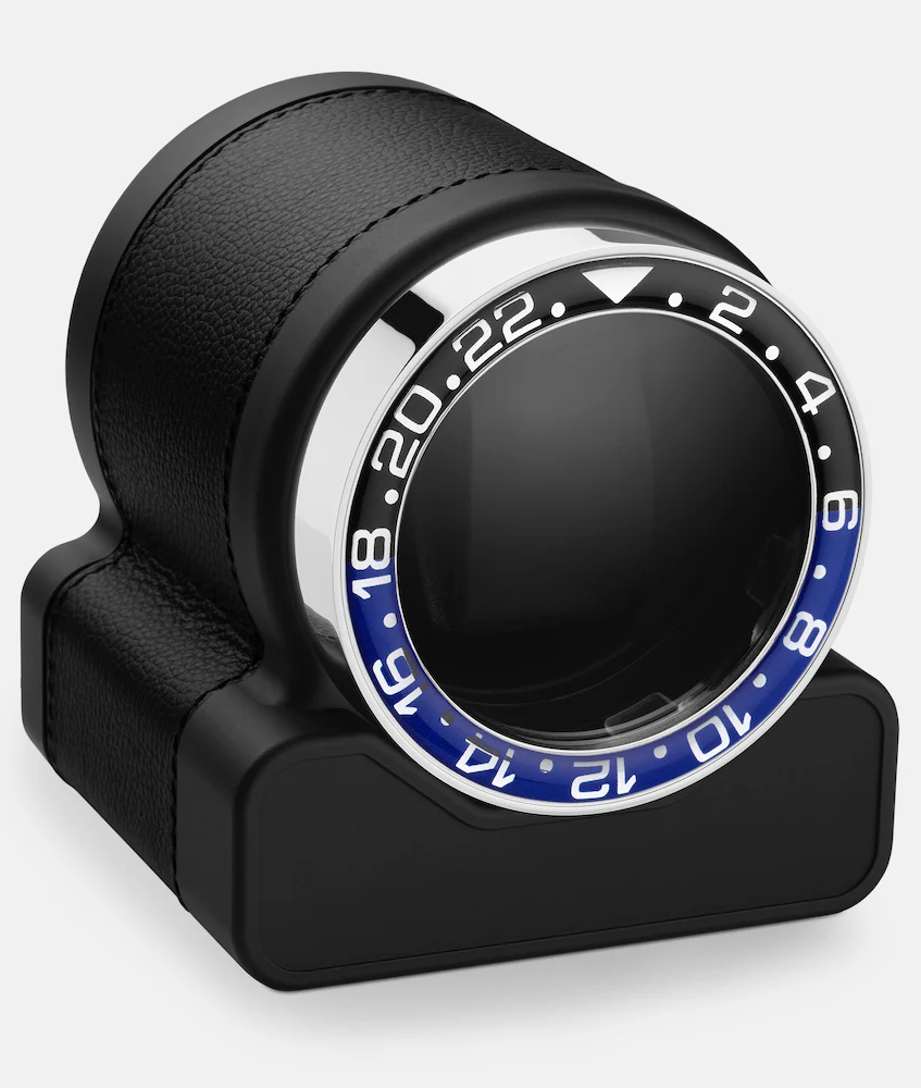 Scatola del Tempo Watch Winder Rotor One Black Batman Bezel