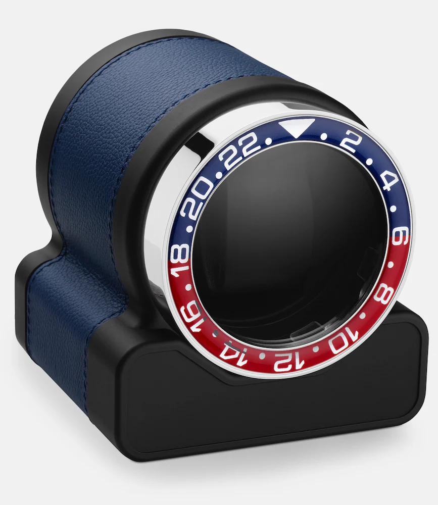 Scatola del Tempo Watch Winder Rotor One Blue Pepsi Bezel