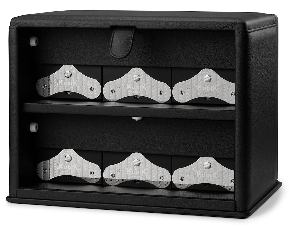 Scatola del Tempo Watch Winder Rotore 9 Black - Image 4