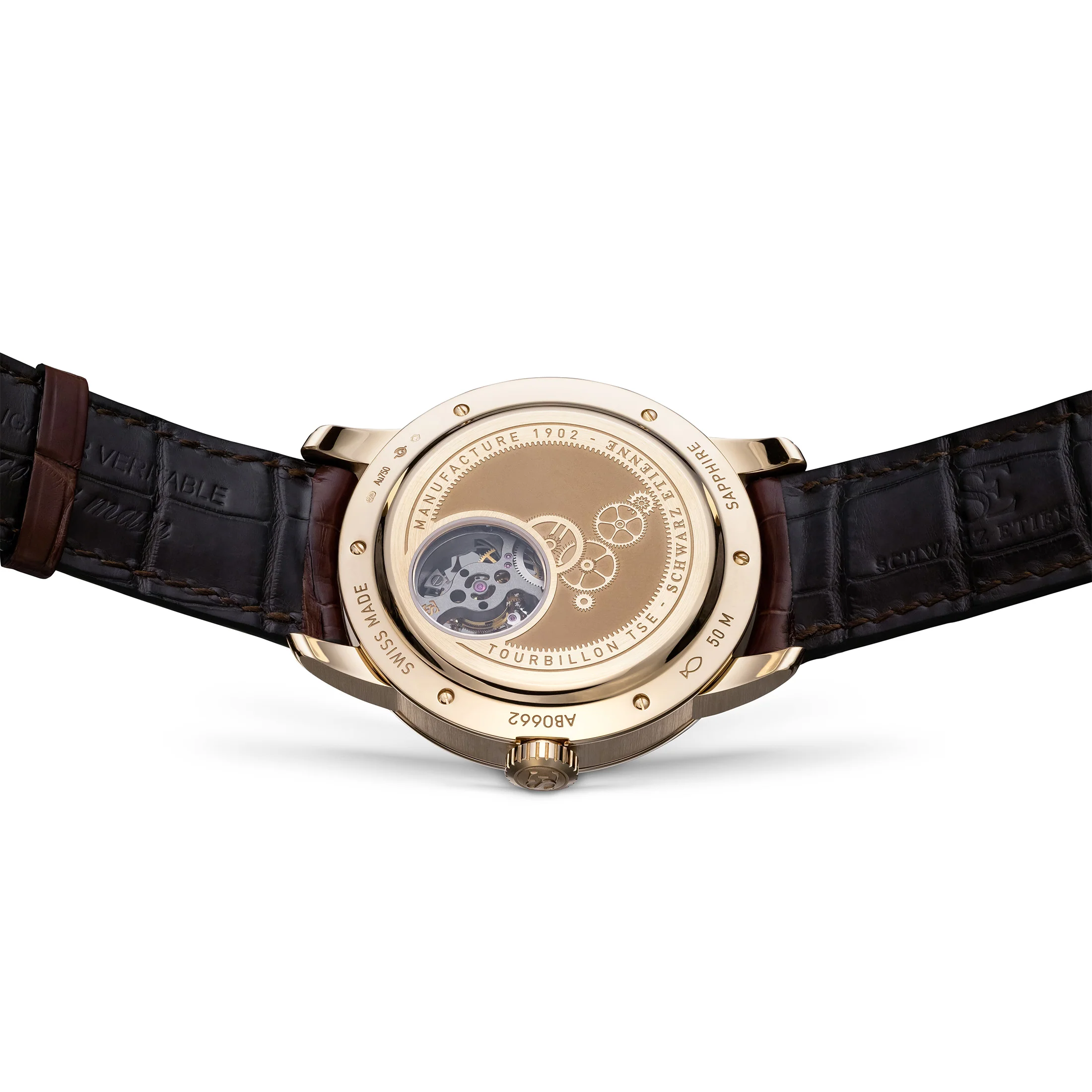 Schwarz Etienne La Chaux De Fonds Tourbillon Retrograde Small Second Watch - Image 3