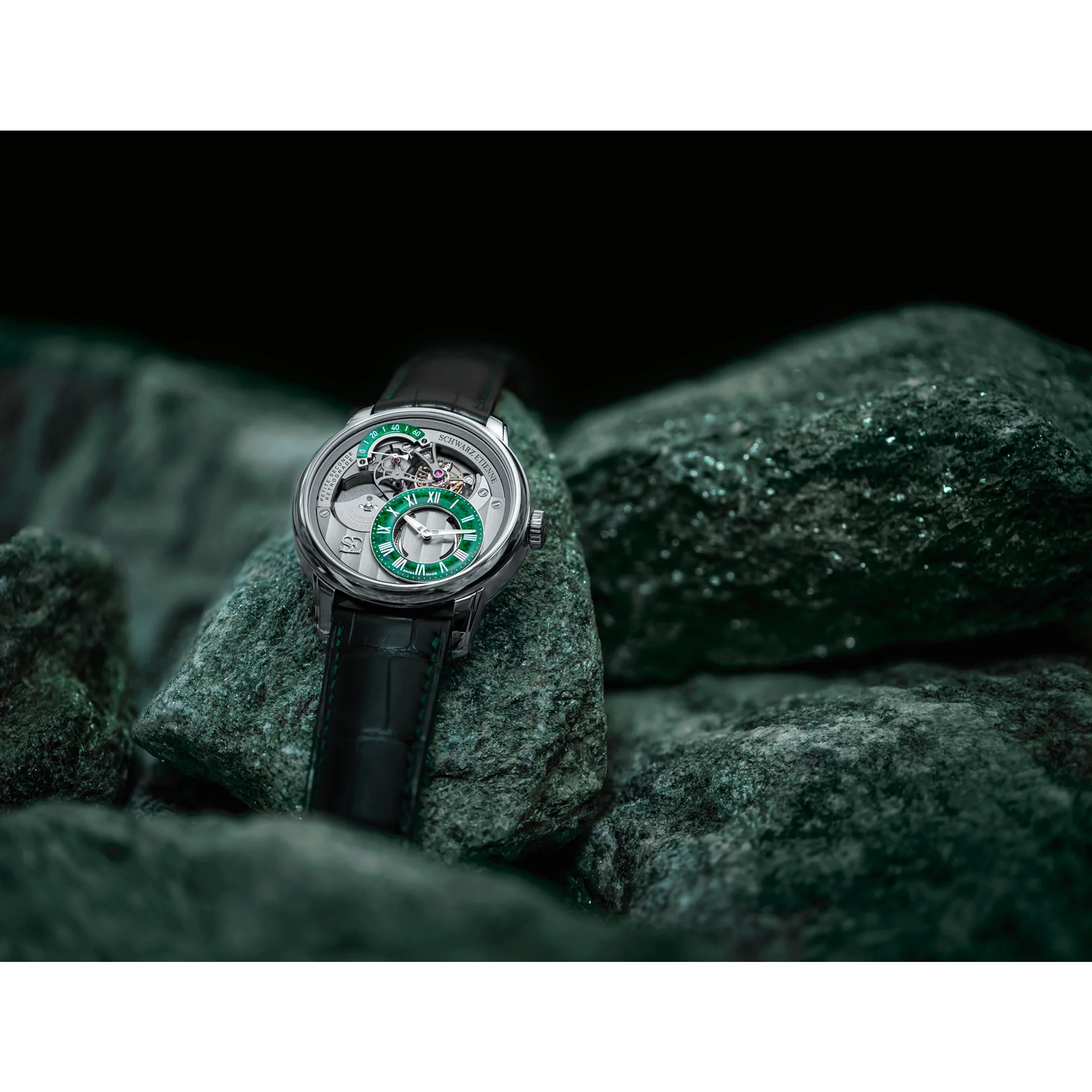 Schwarz Etienne La Chaux De Fonds Tourbillon Retrograde Small Second Watch - Image 3