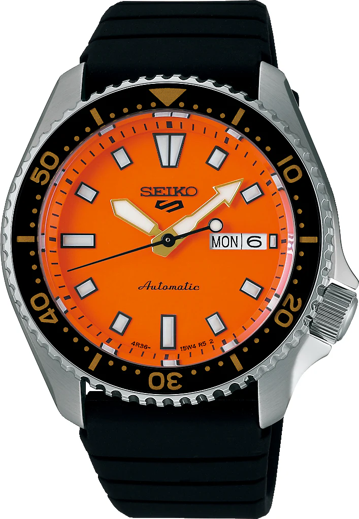 Seiko 5 Sports SKX Redux in Daichi Orange Watch