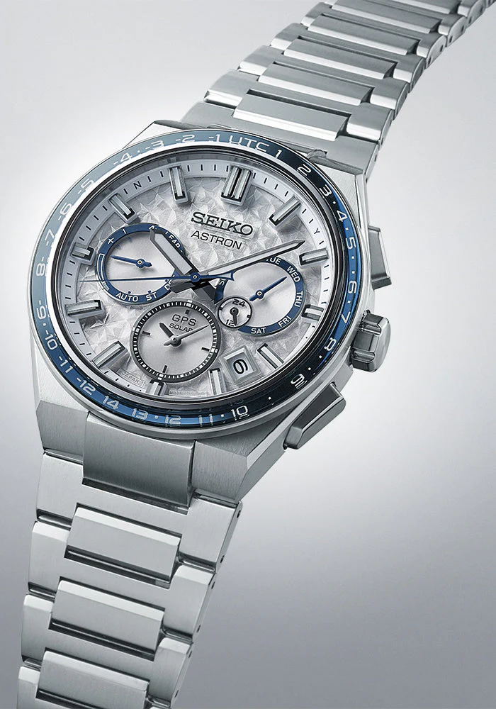 Seiko Astron Watch GPS Solar 5X Dual Time Galactic Blue Limited Edition - Image 2