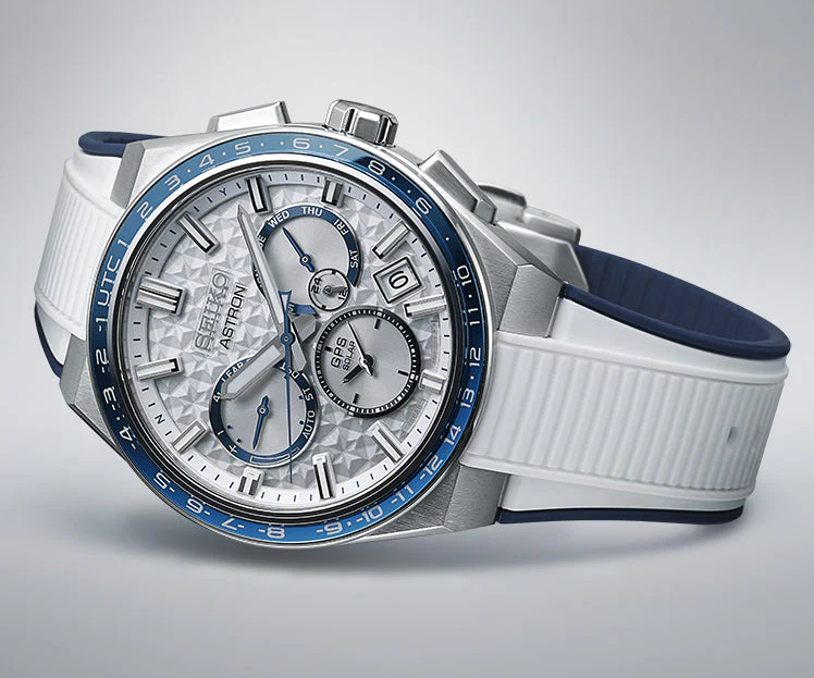 Seiko Astron Watch GPS Solar 5X Dual Time Galactic Blue Limited Edition - Image 3