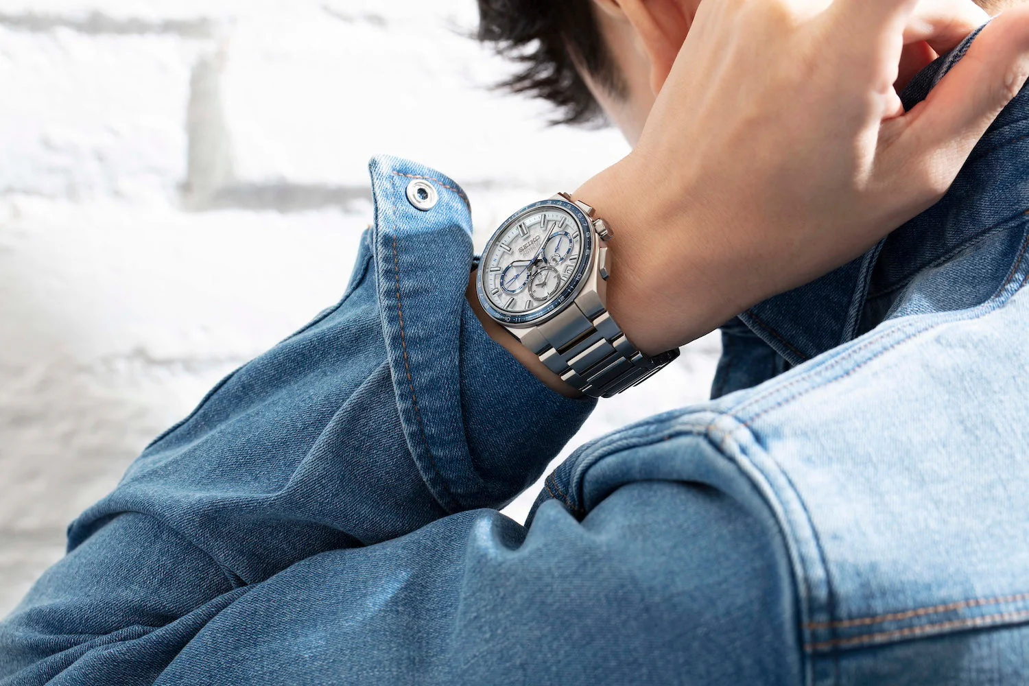 Seiko Astron Watch GPS Solar 5X Dual Time Galactic Blue Limited Edition - Image 7