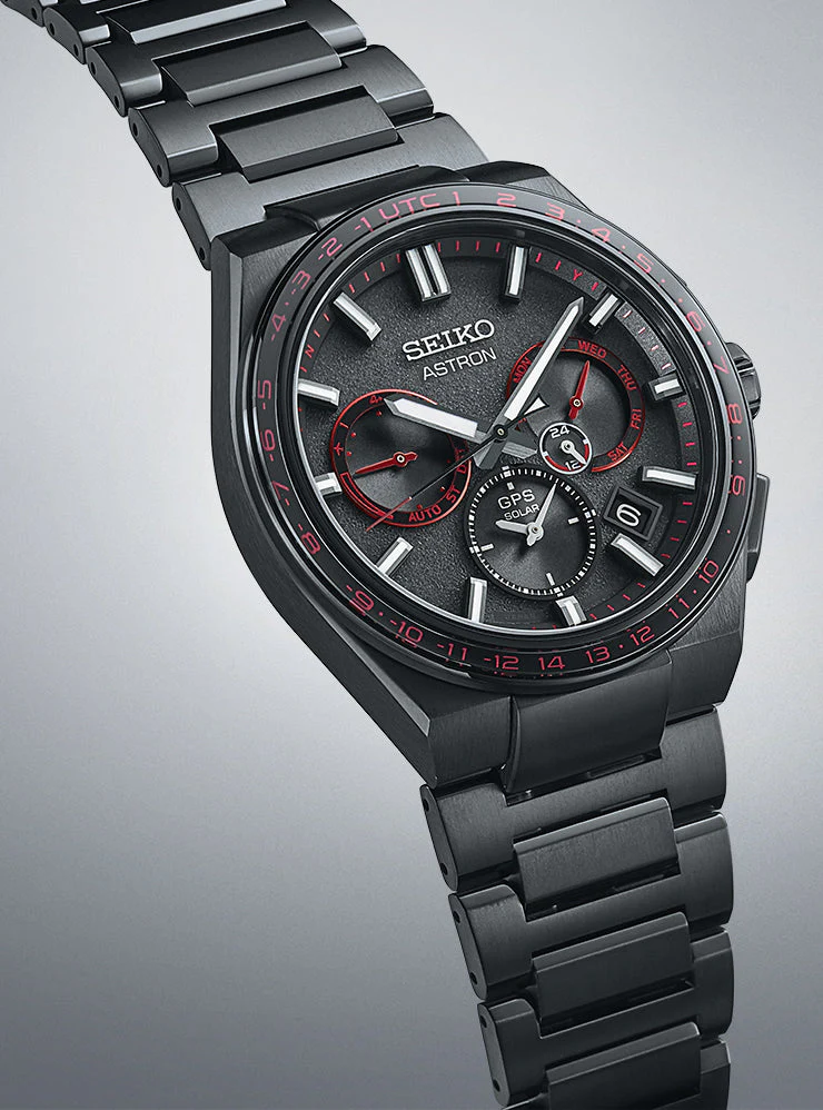 Seiko Astron GPS Solar 5X Dual Time Redshift Limited Edition - Image 2