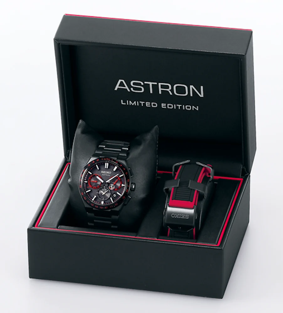 Seiko Astron GPS Solar 5X Dual Time Redshift Limited Edition - Image 8