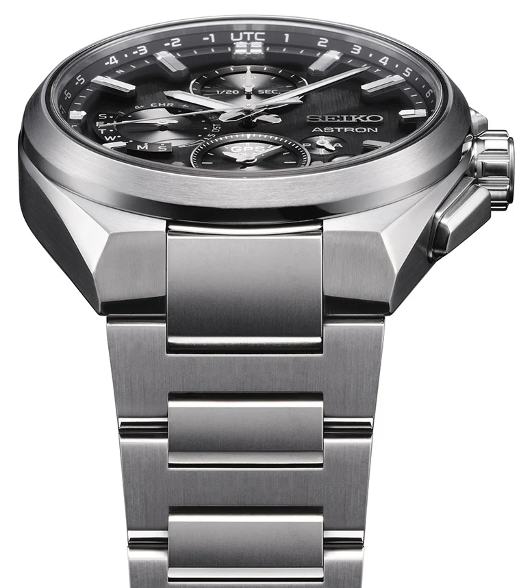 Seiko Astron GPS Solar Dual Time Chronograph Watch - Image 2