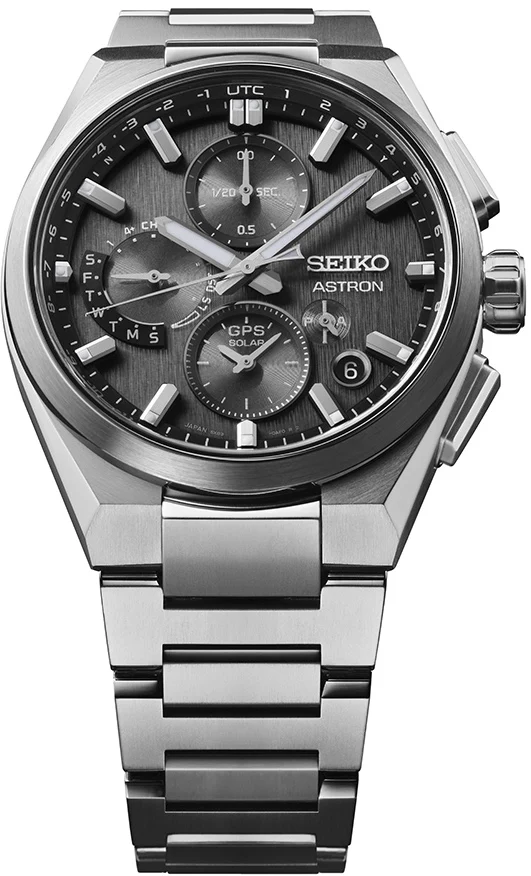 Seiko Astron GPS Solar Dual Time Chronograph Watch - Image 3