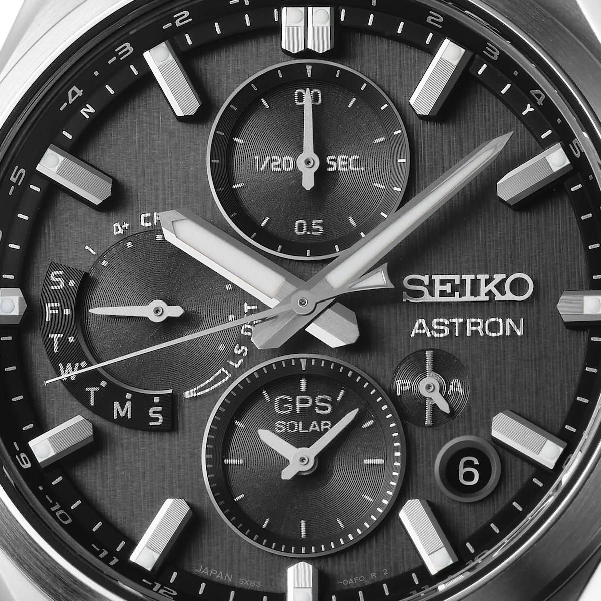 Seiko Astron GPS Solar Dual Time Chronograph Watch - Image 4