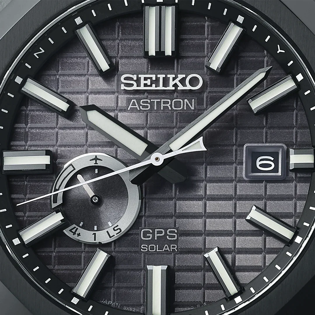 Seiko Astron GPS Solar Jet Black Crystal Box Watch - Image 2