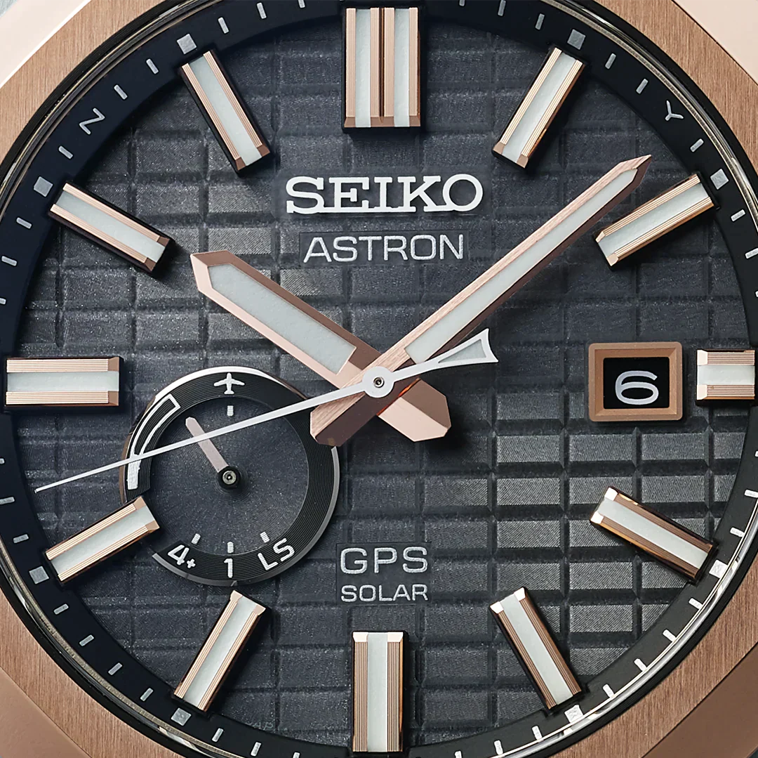 Seiko Astron GPS Solar Rose Gold Crystal Box - Image 2
