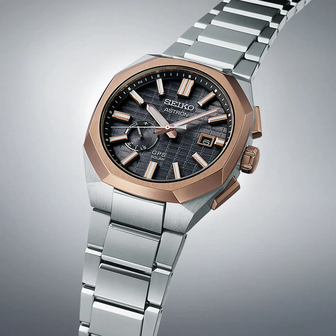 Seiko Astron GPS Solar Rose Gold Crystal Box - Image 3